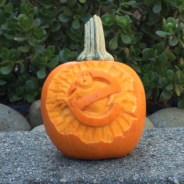Halloween pumpkin carving